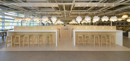 Ouverture du nouveau restaurant Ikea, ce jeudi 28 mai 2015 A VERNIER  GENEVE (PHOTOPRESS/Christian Brun)